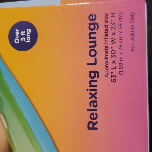 NEW SUMMER WAVES RELAXING LOUNGE POOL TOY LAKE FLOATY RAFT - Picture 2 of 3